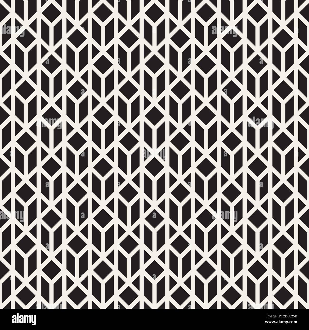 Vector seamless pattern. Modern stylish abstract texture. Repeating geometric tiles Stock Vector