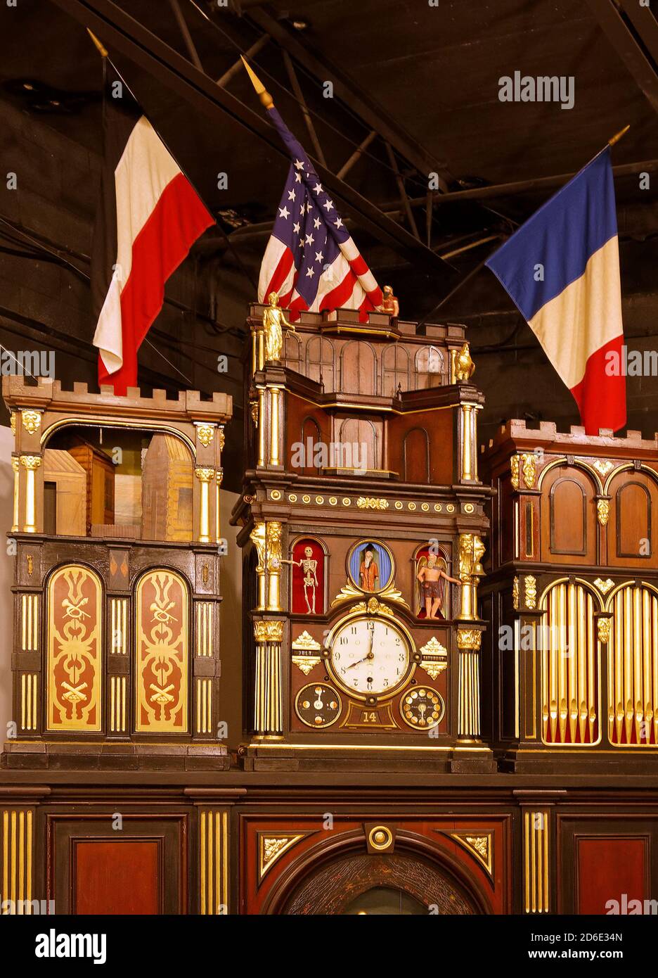 Engel Clock, moving figures, built 18571877, elaborate, ornate, art