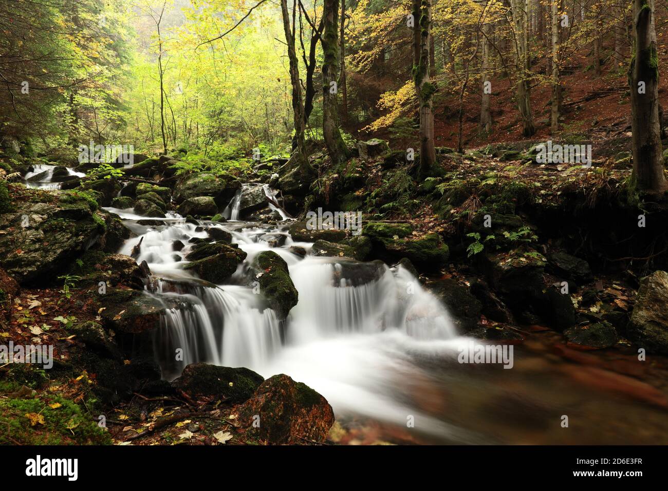 Water flowing down from mountains hi-res stock photography and images ...