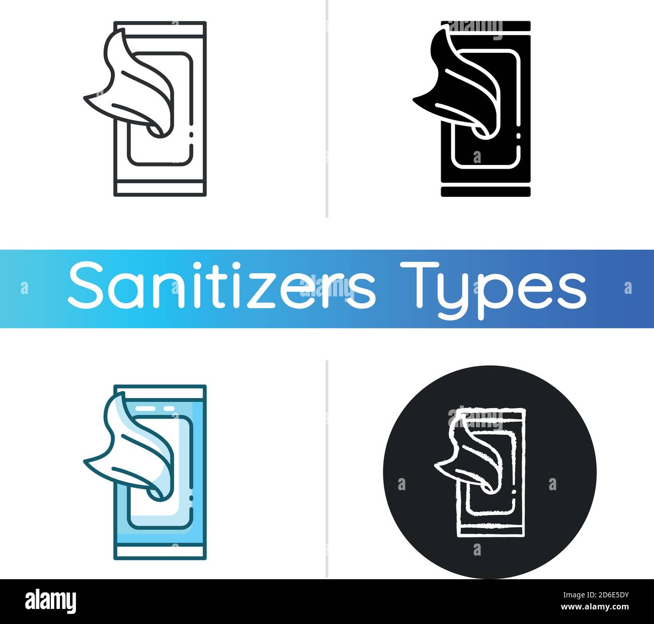 Disinfecting wipes icon Stock Vector Image & Art Alamy