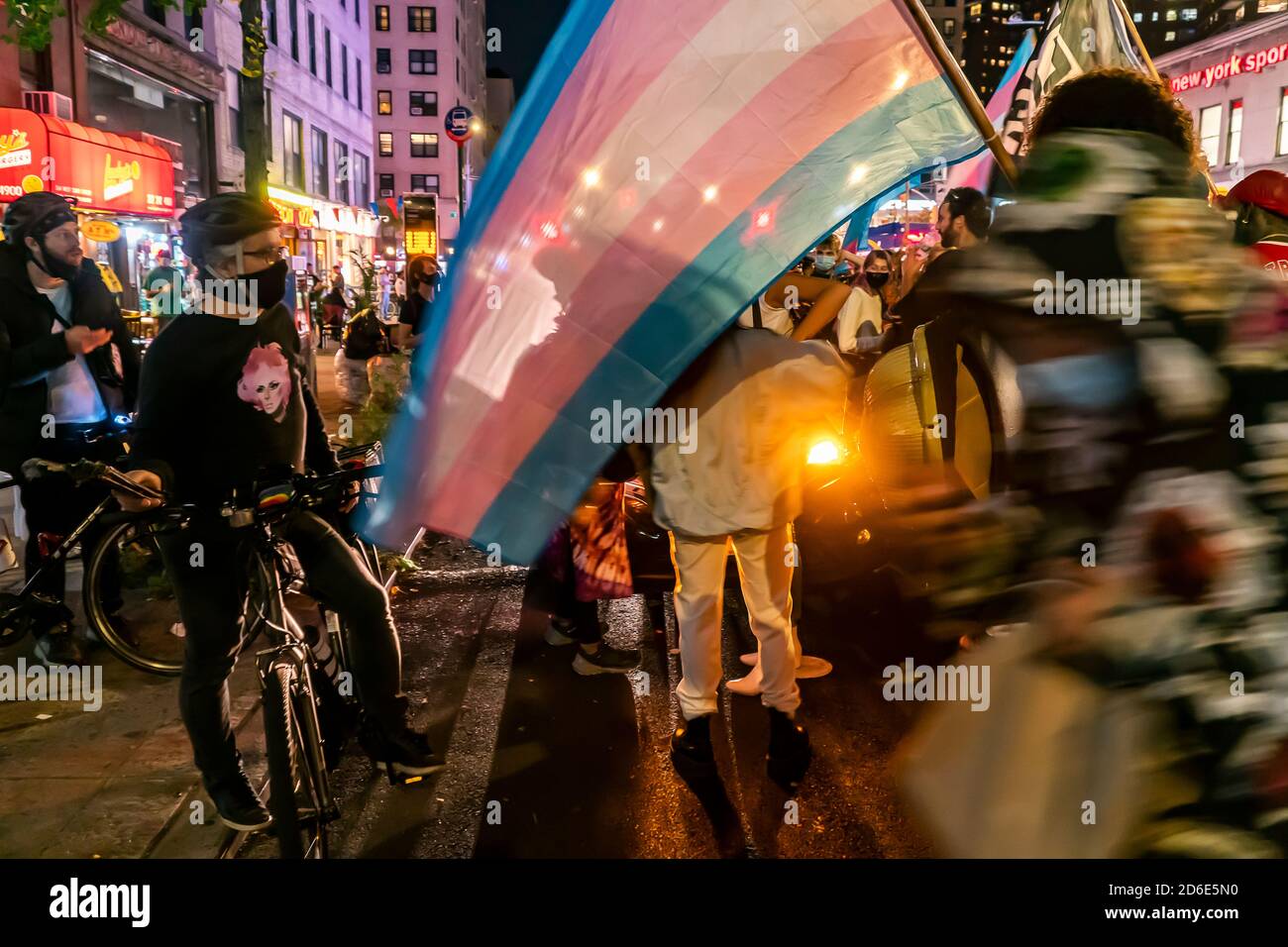 People walking in night protest hi-res stock photography and images - Alamy