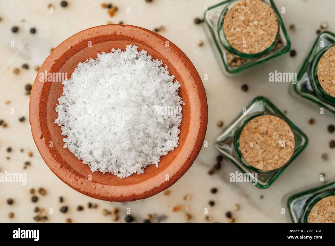 'Flor de Sal' Salt Stock Photo