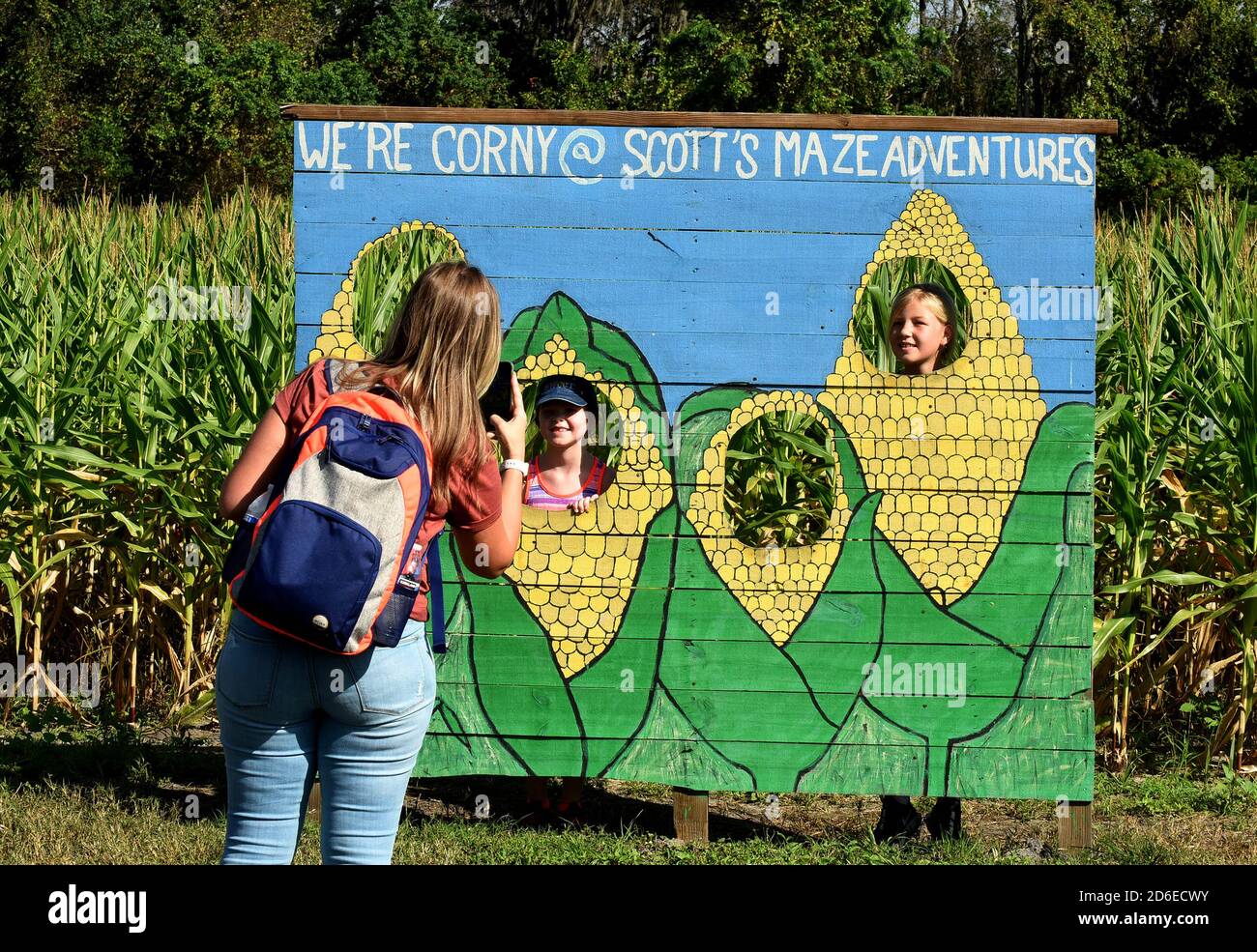 Corn maze 2020 aerial hires stock photography and images Alamy