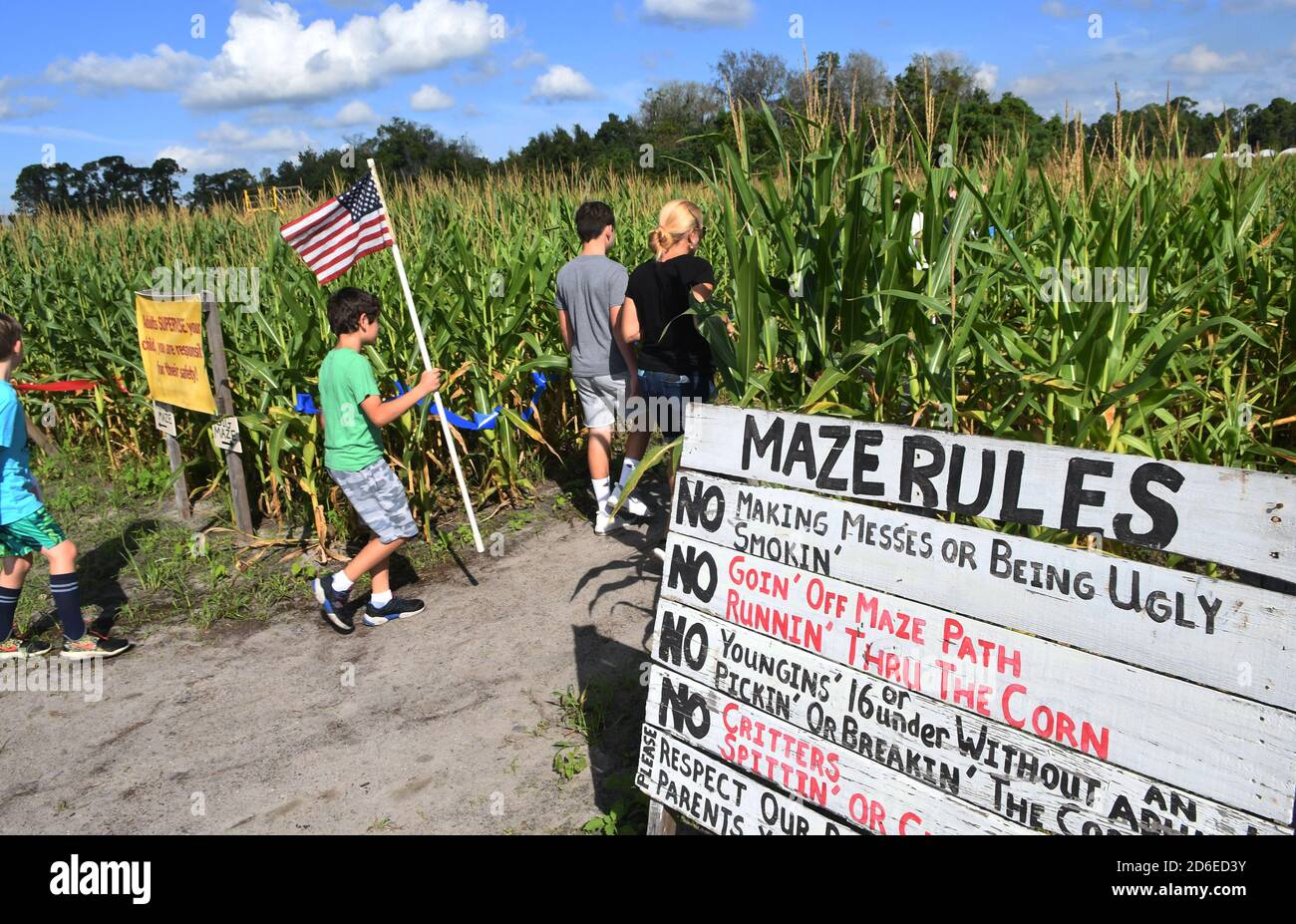 Mt. Dora, United States. 15th Oct, 2020. October 15, 2020 Mt. Dora
