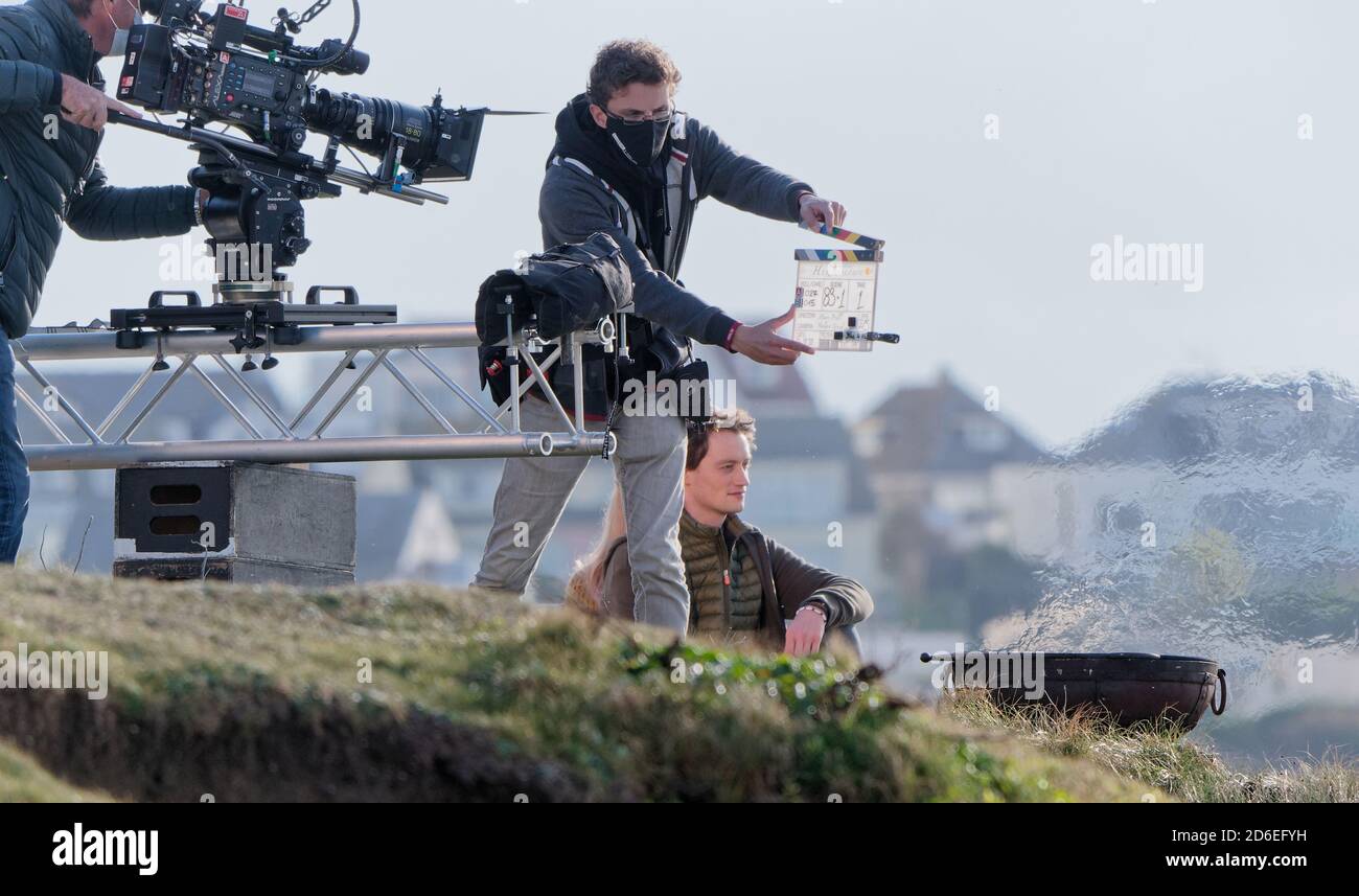 Newquay, Cornwall, UK, 16th October 2020. Hedi Honert, Maximillian