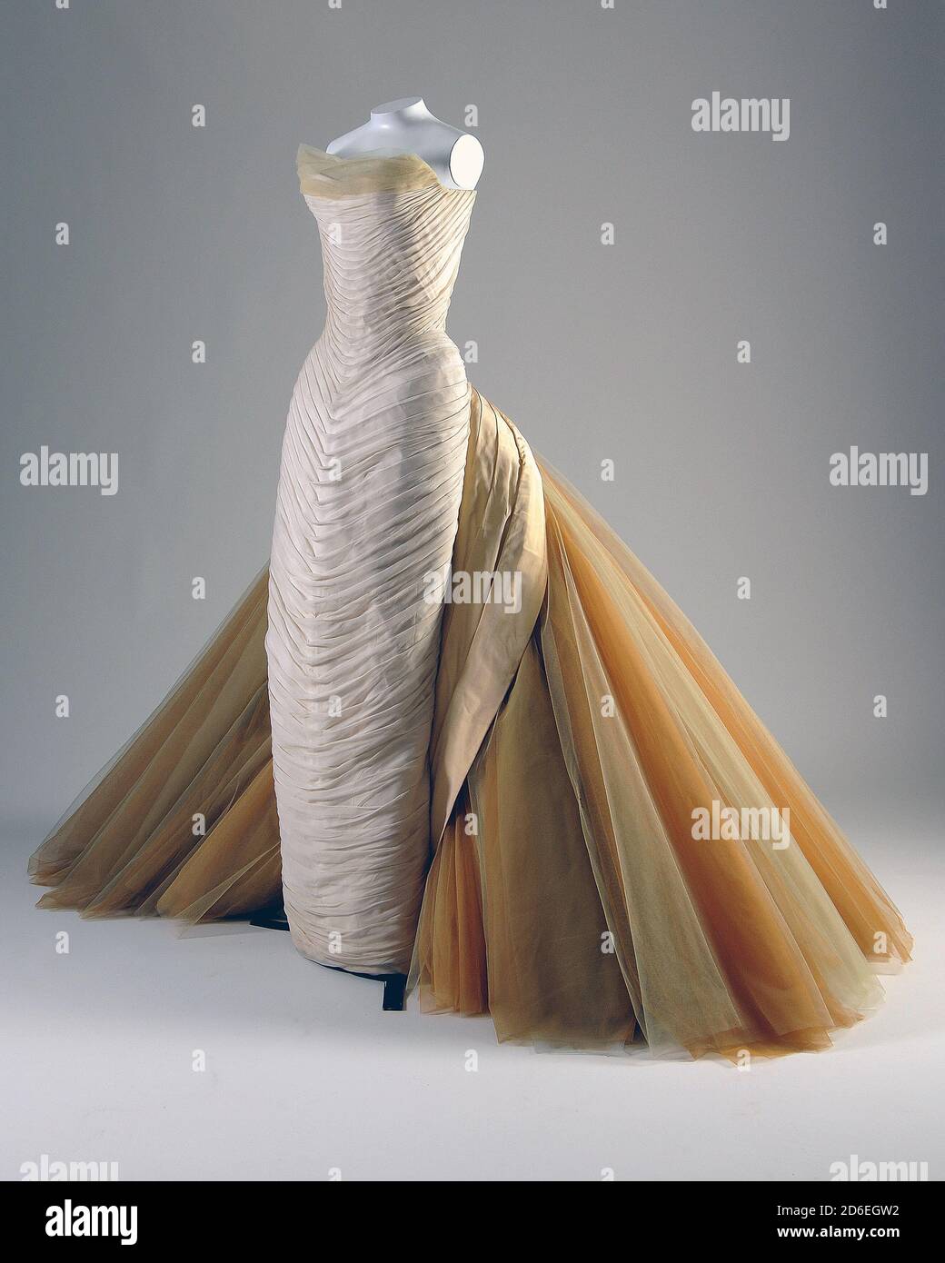 Silk taffeta evening clearance gown