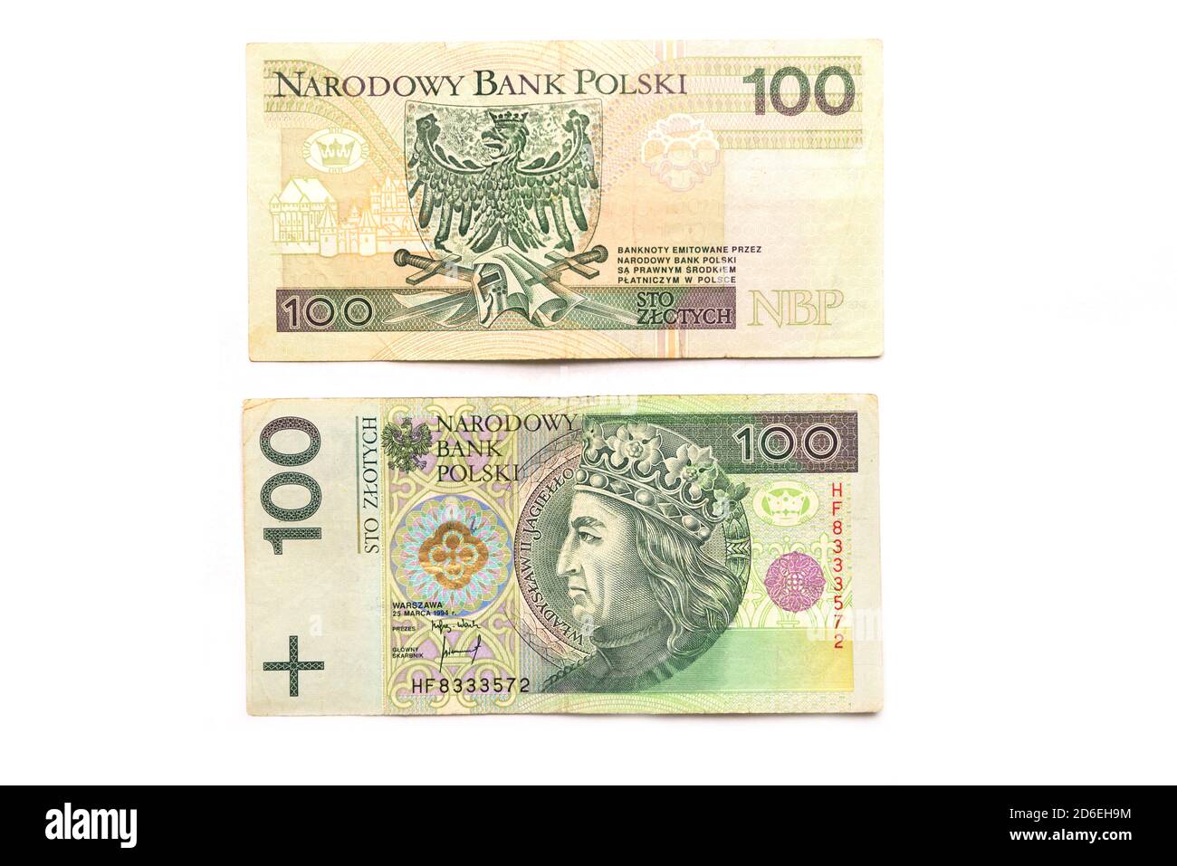 Front And Back Viewof 100 Zloty Stock Photo Alamy front-and-back-viewof-100-zloty-stock-photo-alamy