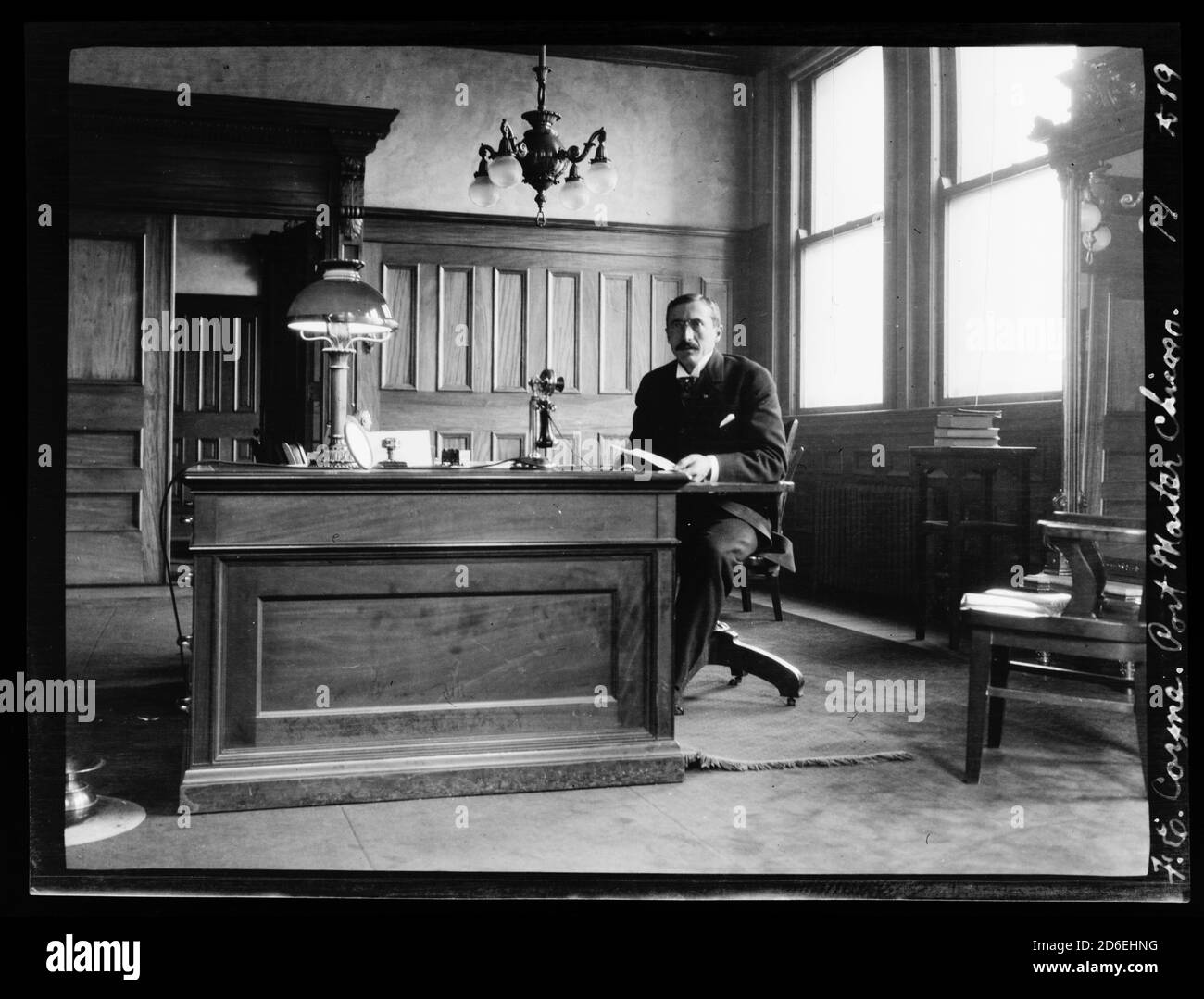 Frederick E. Coyne, Postmaster for Chicago, Illinois, circa 1910. Stock Photo