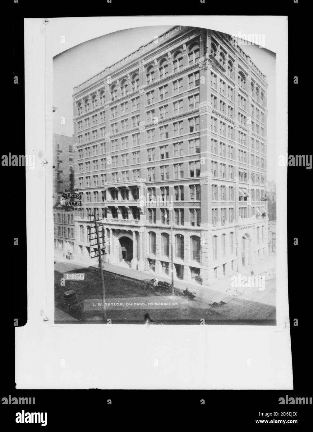 The home insurance building chicago Black and White Stock Photos ...