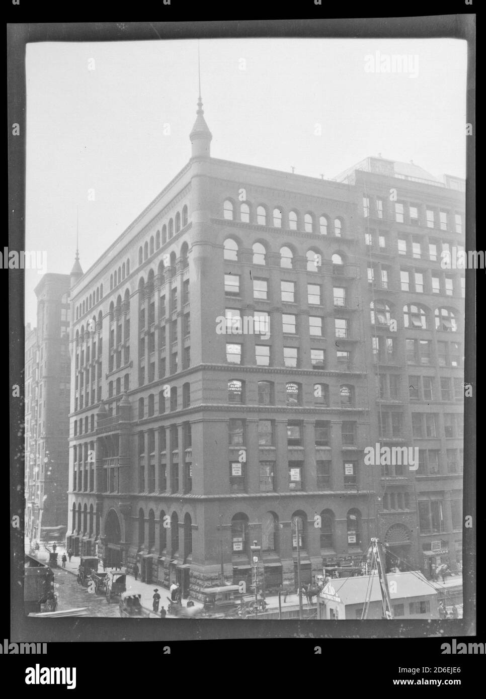 Insurance Exchange Building, Chicago, Illinois, 1907. Stock Photo