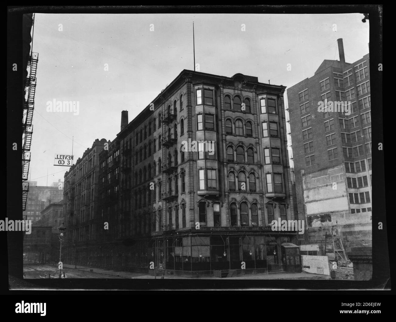 People's Gas Light and Coke Company building, Chicago, Illinois Stock