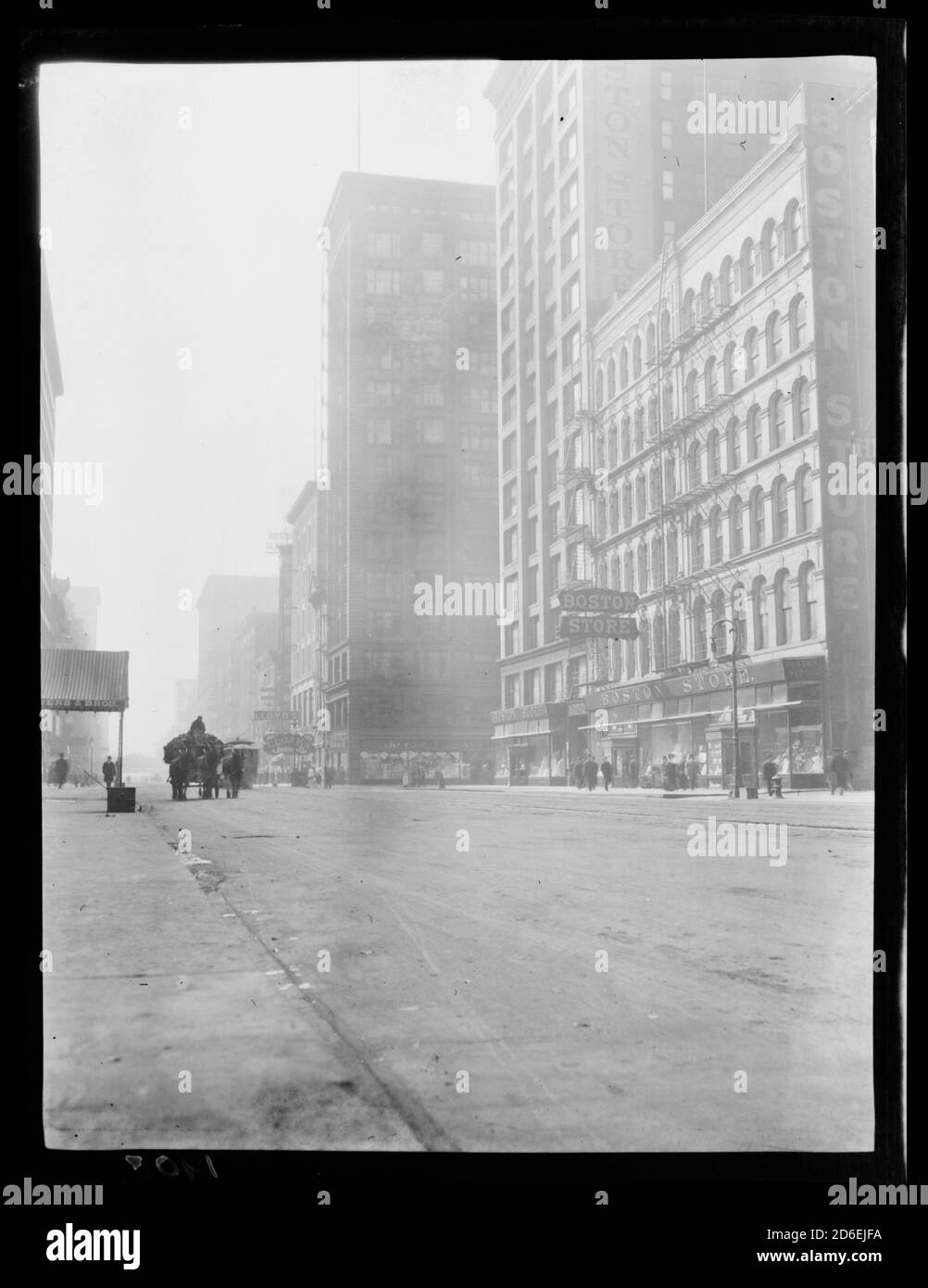 Boston Store, Chicago, Illinois, 1908. Stock Photo