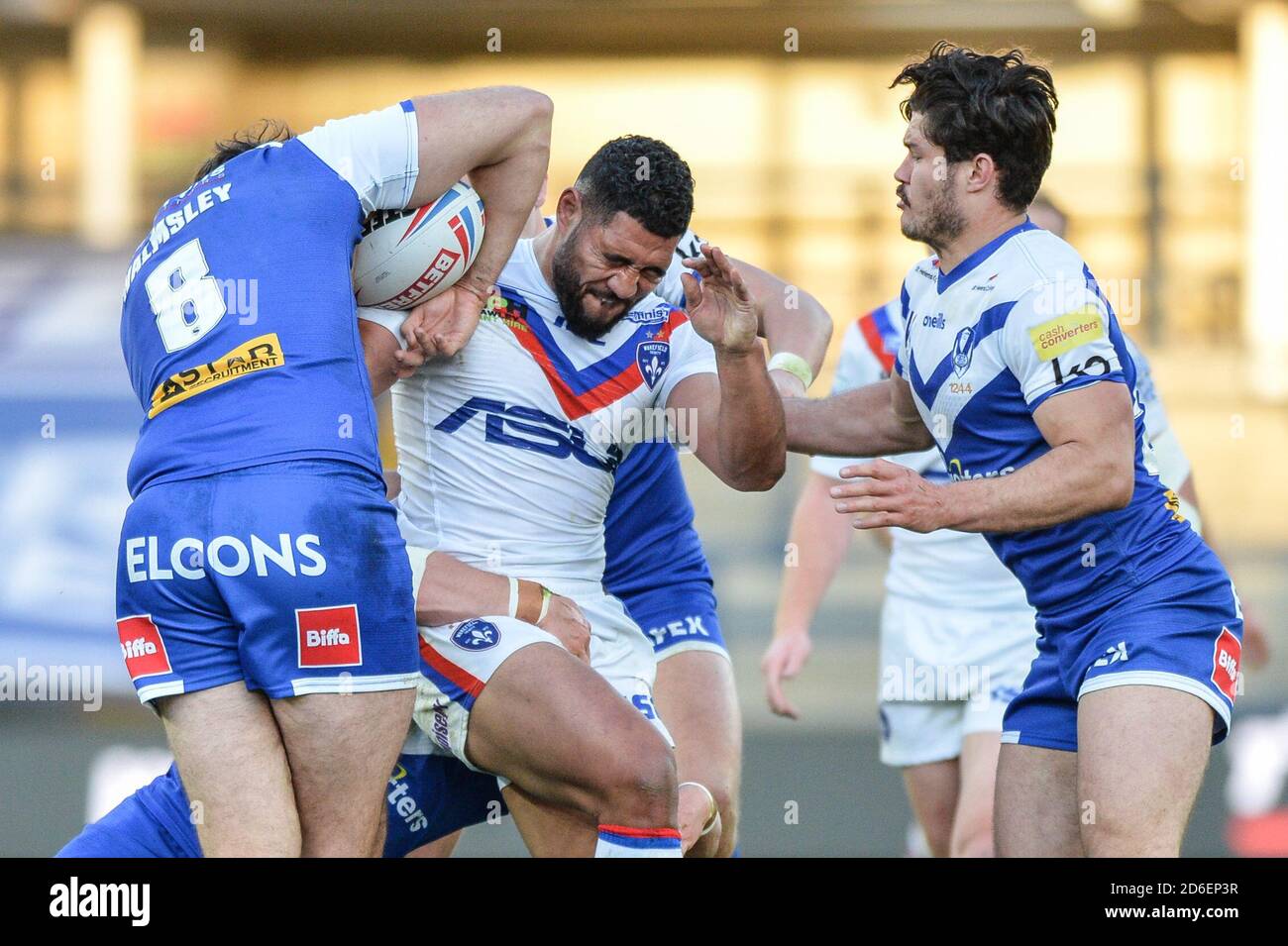 Tanginoa Wakefield Trinity's Kelepi Tanginoa attracts the attention of Alex ...