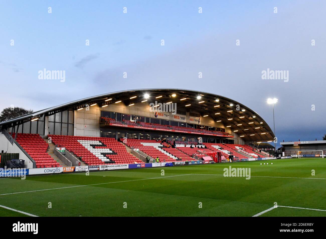 A General View Of Highbury Stadium The Home Of Fleetwood Town Stock Photo Alamy A General View Of Highbury Stadium The Home Of Fleetwood Town Stock Photo Alamy