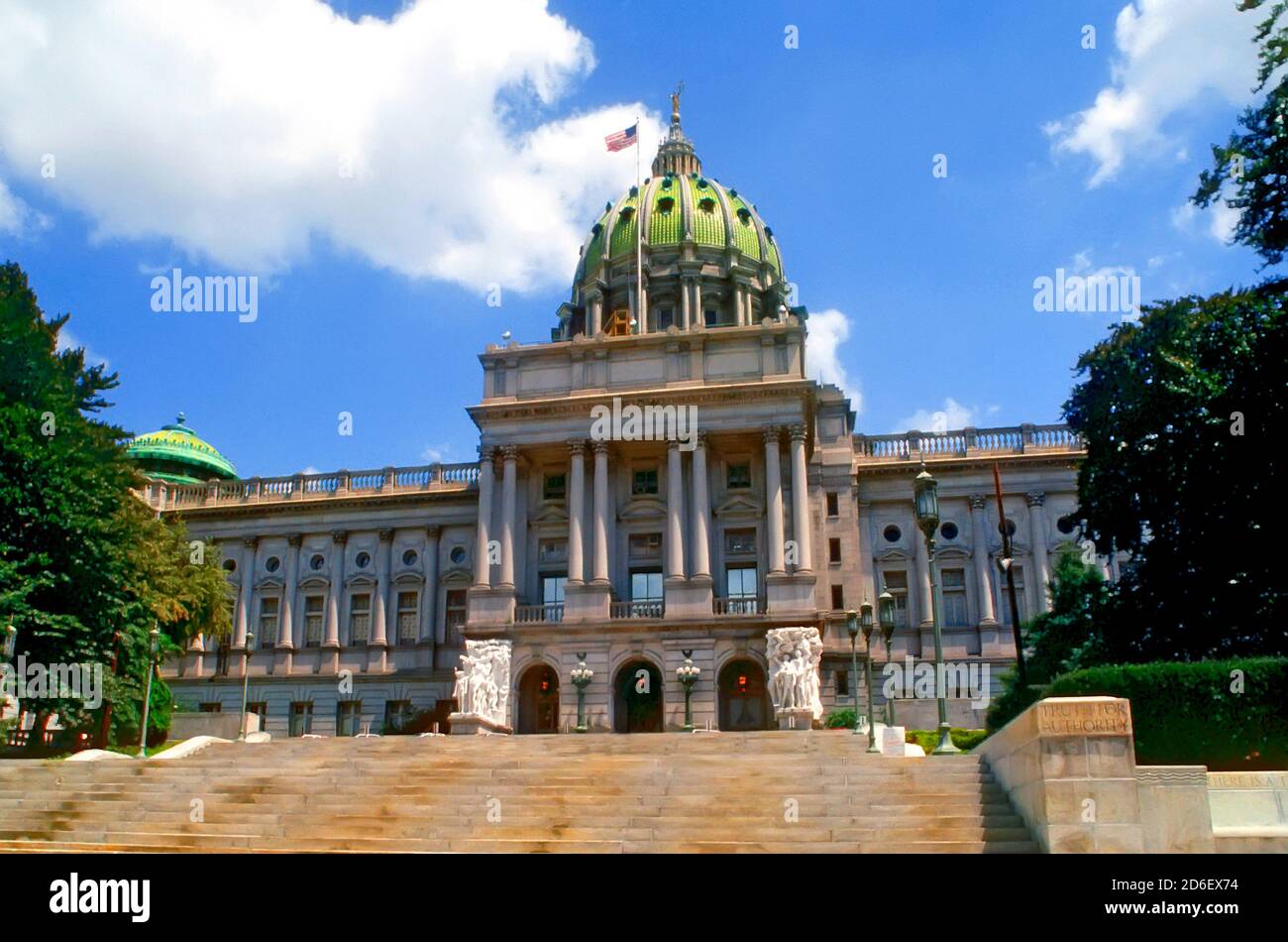 Harrisburg Pennsylvania State Capitol Building Stock Photo Alamy