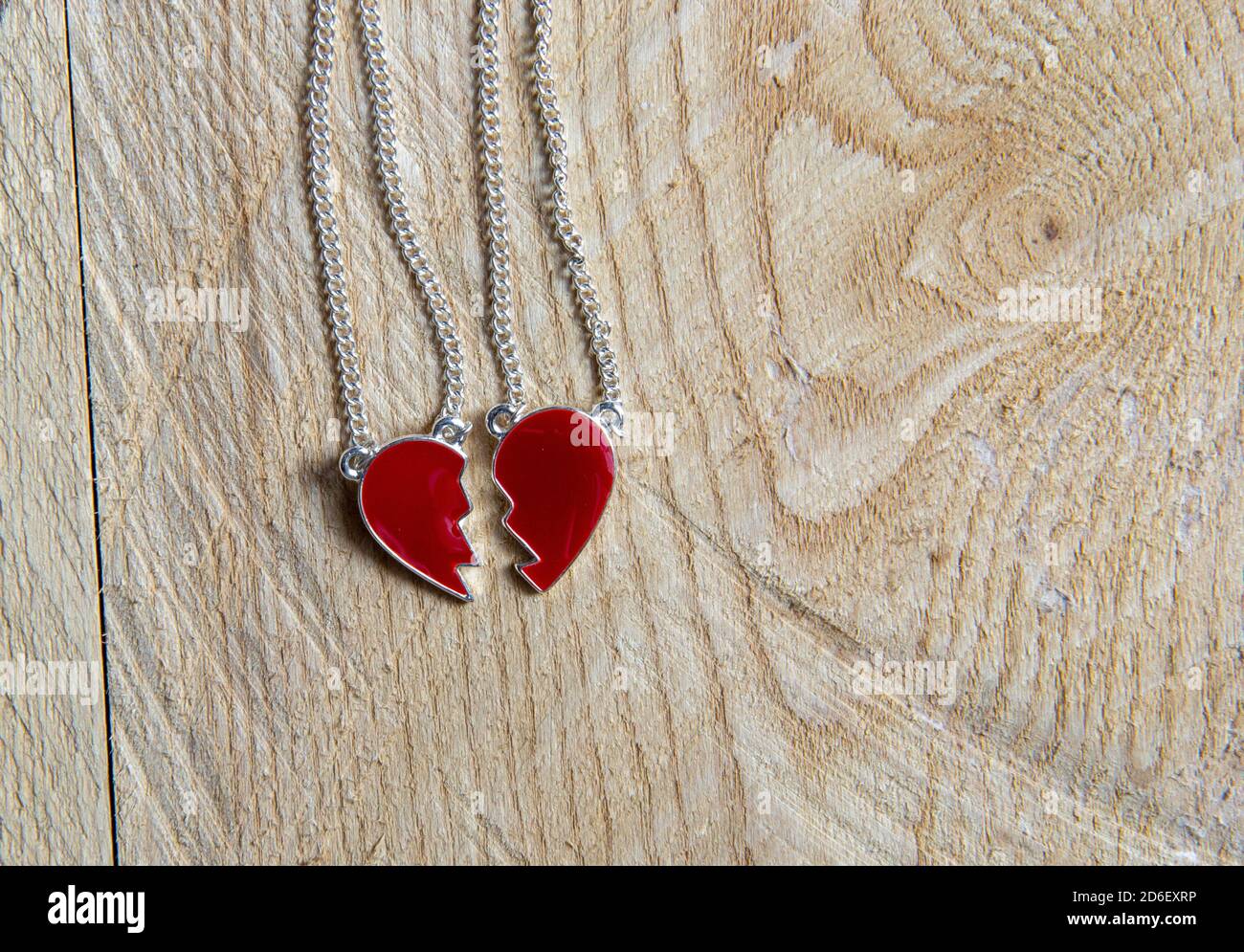 fcity.in - Sullery Couple Plain Broken Heart Necklace Pendant With Dual  Locket