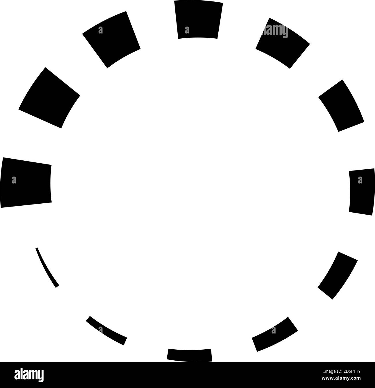 Circle Radiating Pattern Circular radial, radiating lines, beams, rays. Geometric circle vector ...