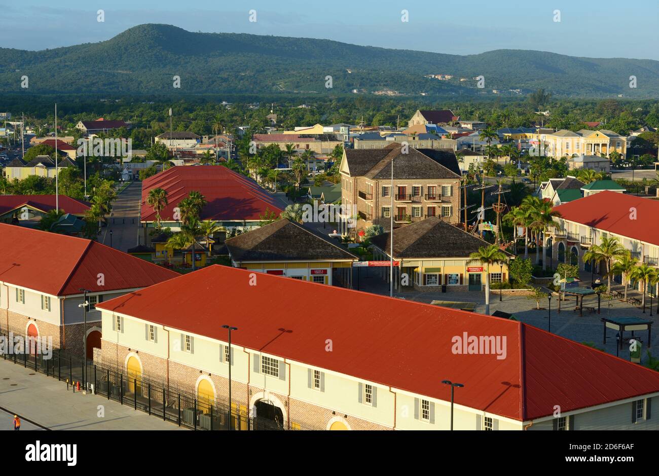Falmouth downtown buildings, Jamaica. Falmouth is an historic town in