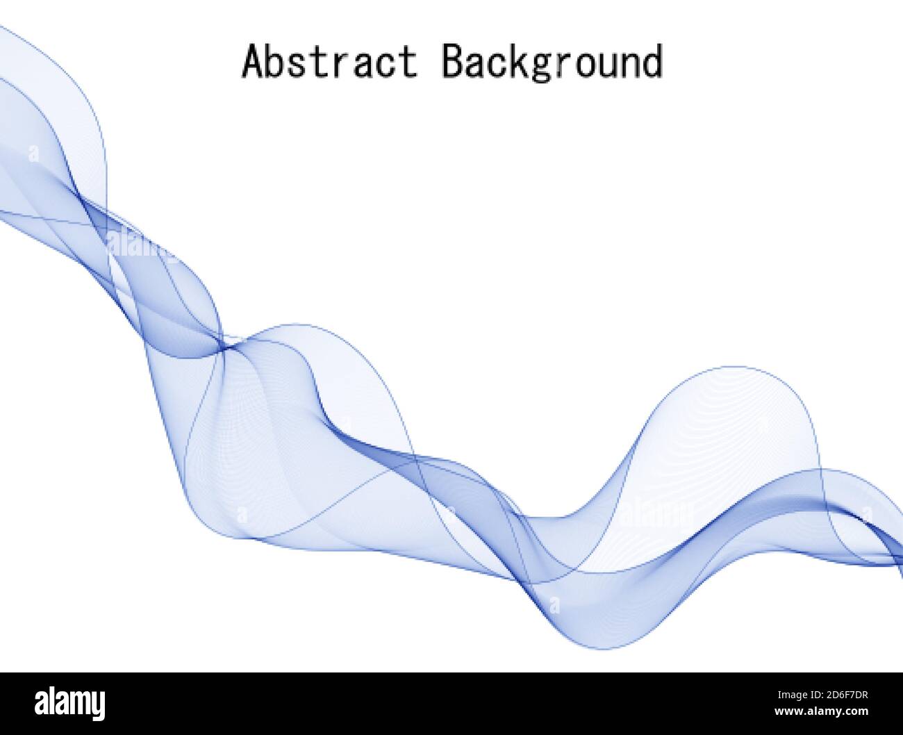 Abstract blue wave background. Eps 10 Stock Vector Image & Art - Alamy