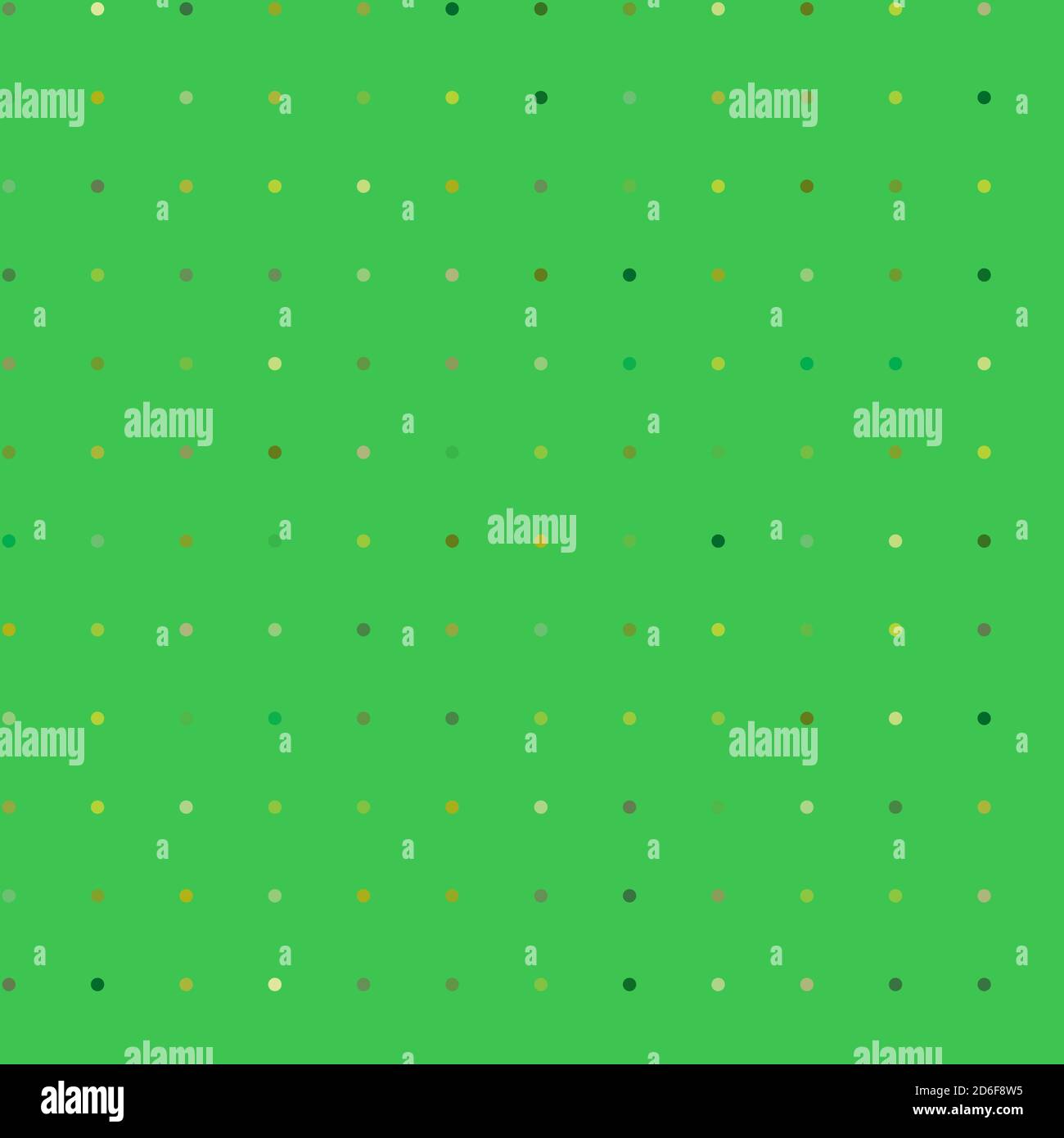 Circles, dots, polka-dots seamlessly repeatable colourful pattern, background. Speckle, stipple, stippling illustration. Vector Stock Vector