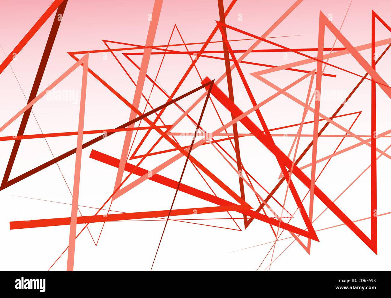 Edgy, angular lines abstract vector art. Abstract zig-zag; criss-cross ...