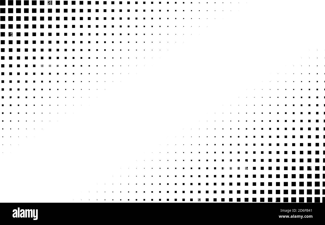 Squares halftone geometric background pattern and texture vector ...