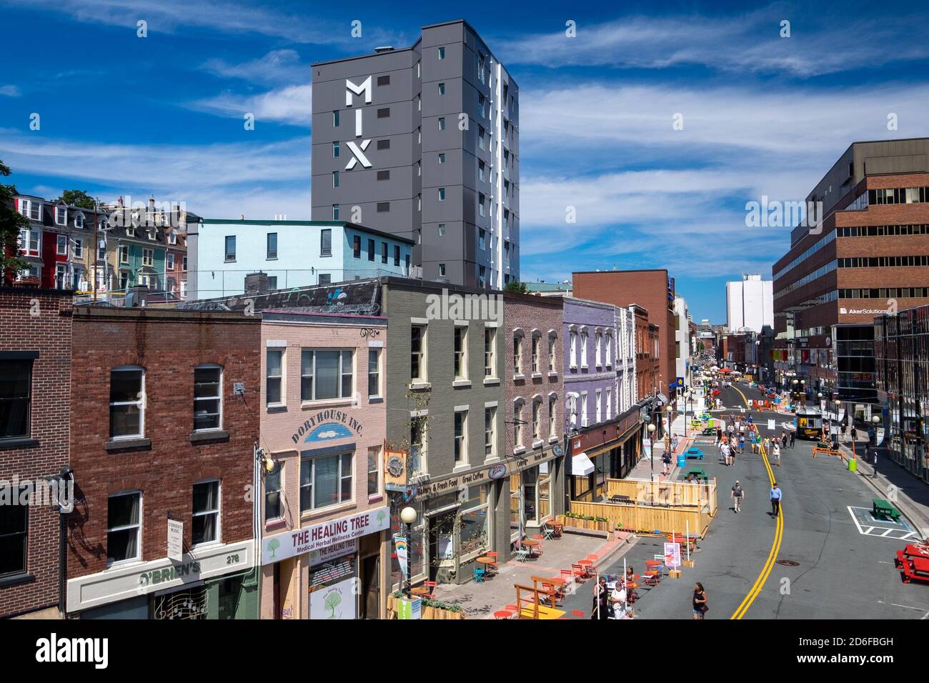 St. John's, Newfoundland/Canada October 2020 Downtown St. John's