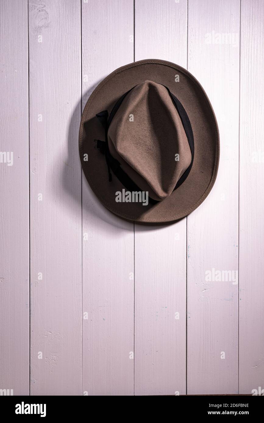 Hard hats on wooden hi res stock photography and images Alamy