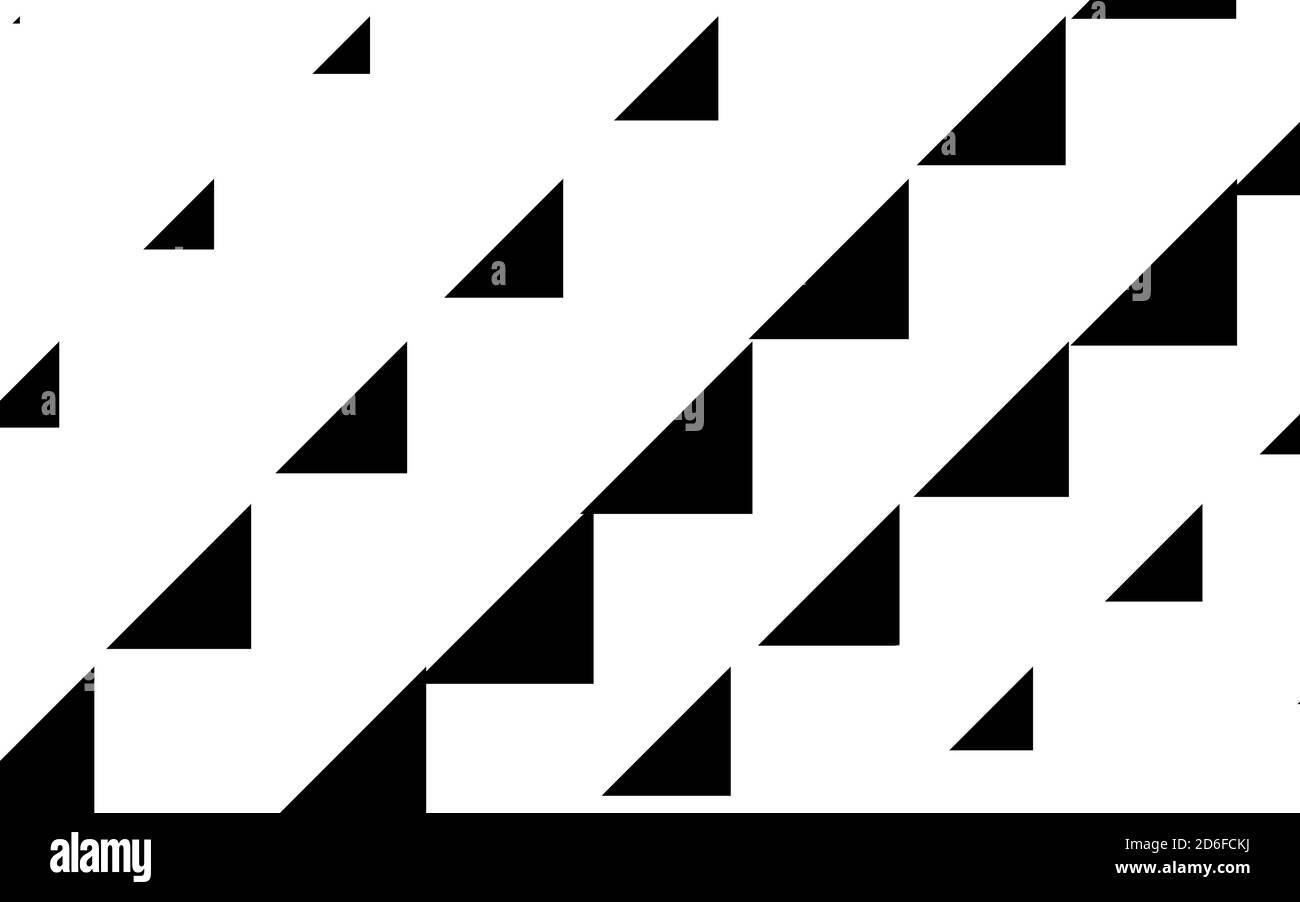Triangles in half circle Stock Vector Images - Alamy