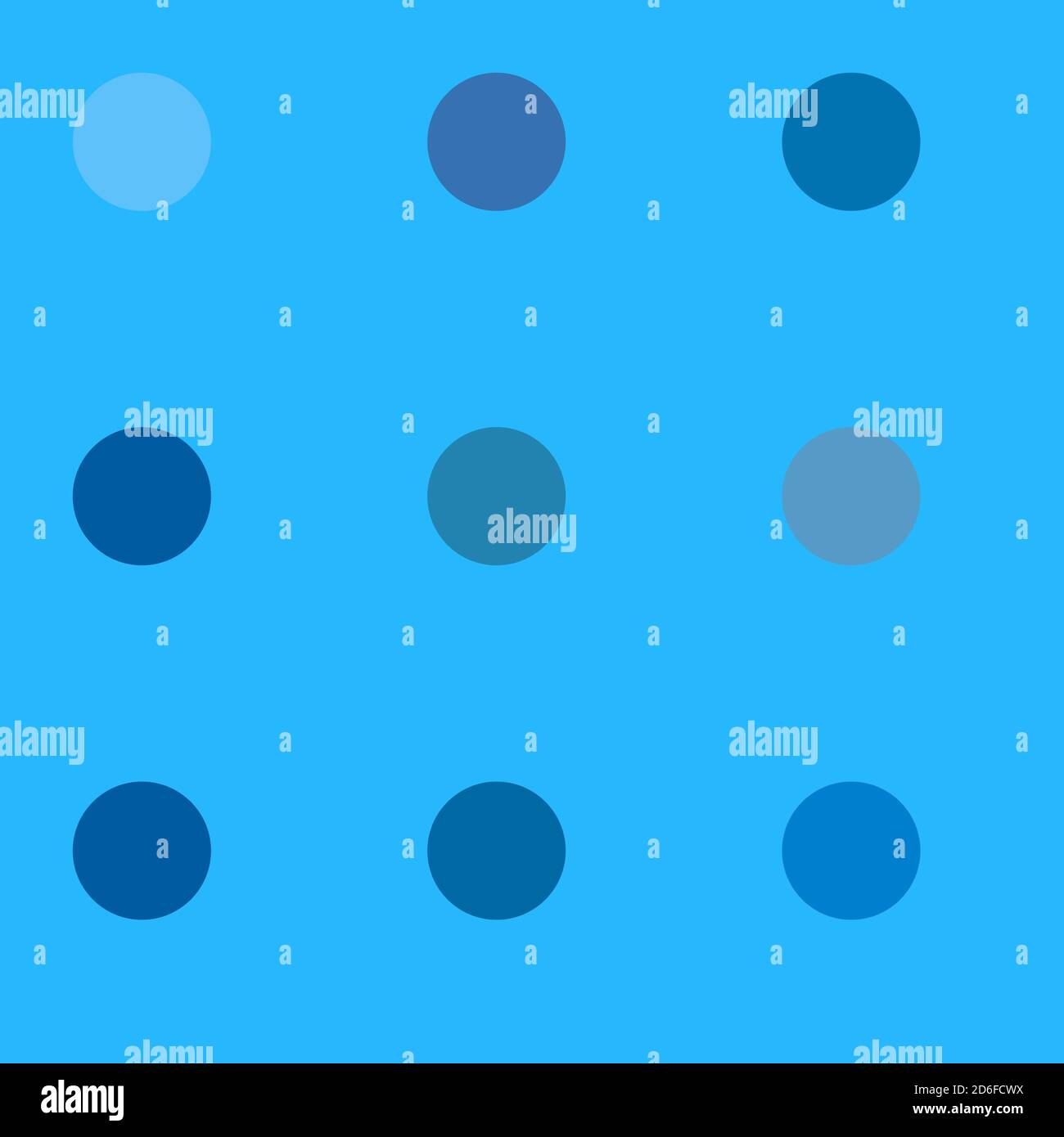 Circles, dots, polka-dots seamlessly repeatable colourful pattern, background. Speckle, stipple, stippling illustration. Vector Stock Vector