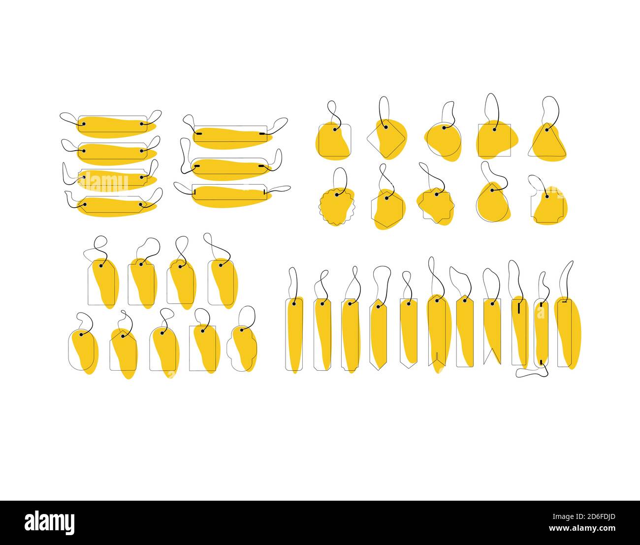Label Flat Icon on black background in vector illustration Stock Vector ...