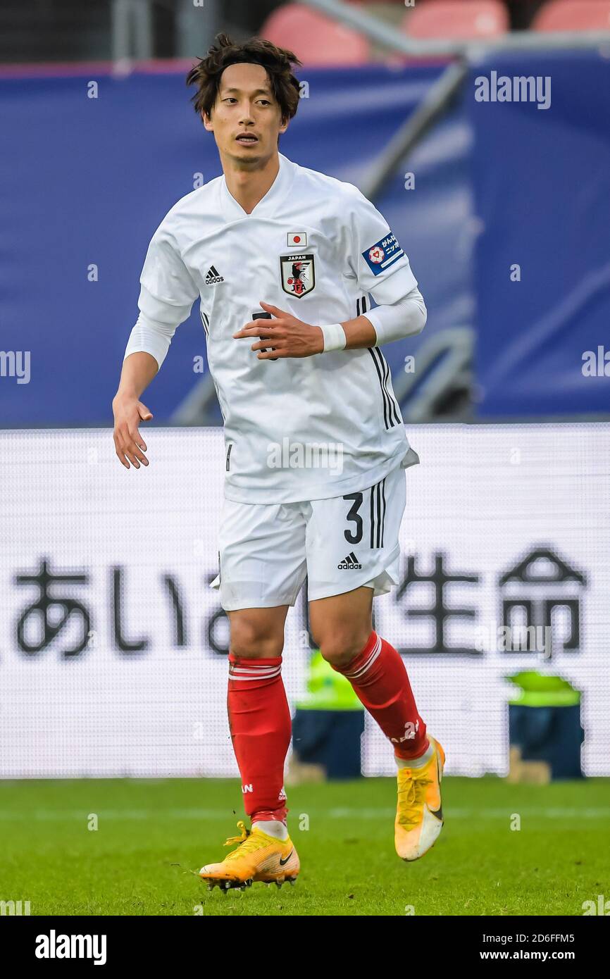 UTRECHT, NETHERLANDS - OCTOBER 13: Sei Muroya of Japan during the international friendly match between Japan and