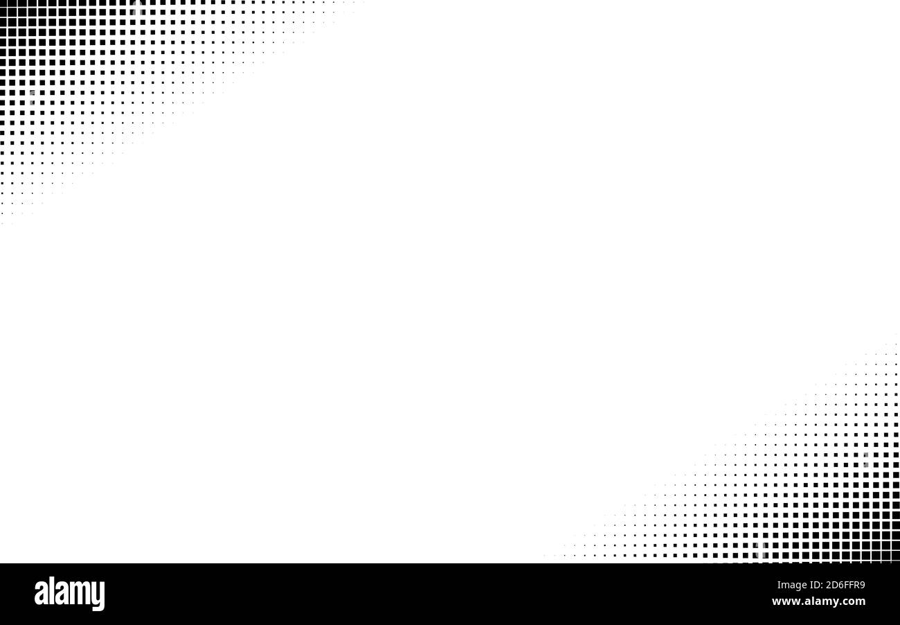 Squares halftone geometric background pattern and texture vector ...