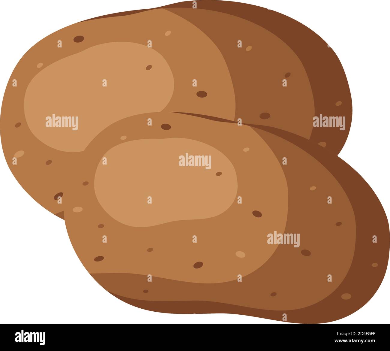 two potatoes icon vector design Stock Vector Image & Art - Alamy