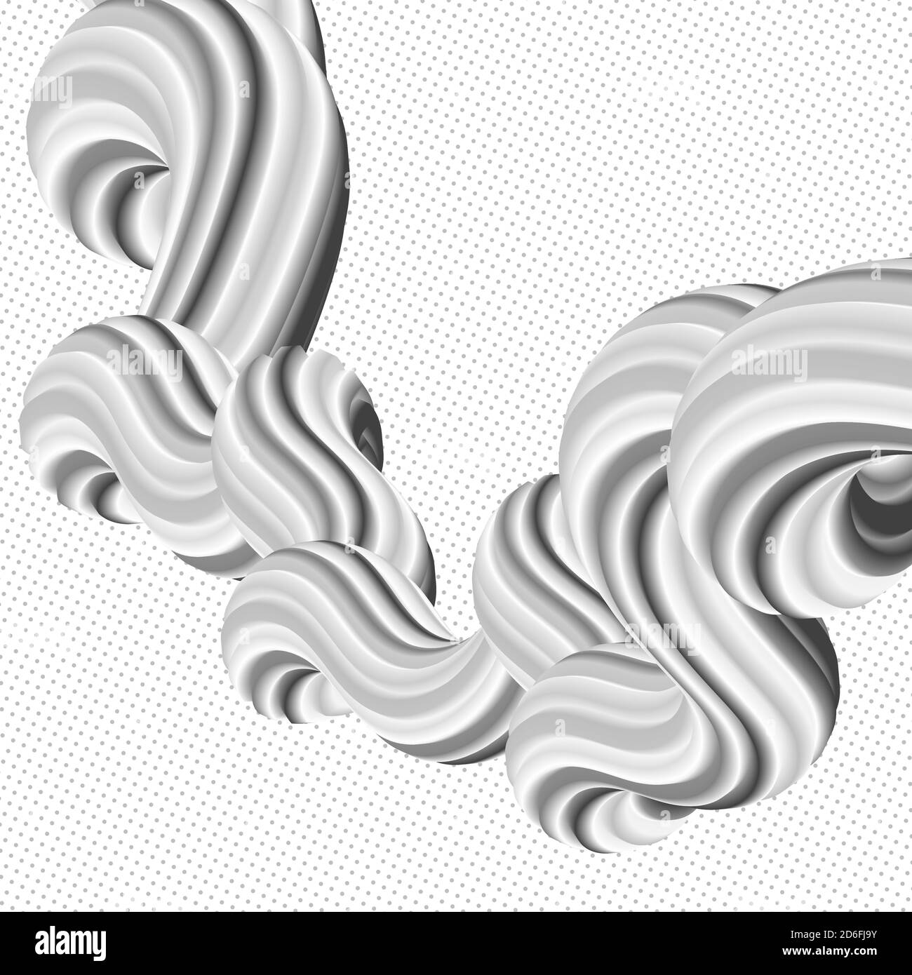 fluid wave. Duotone abstract compositions with gradient 3d flow shape ...