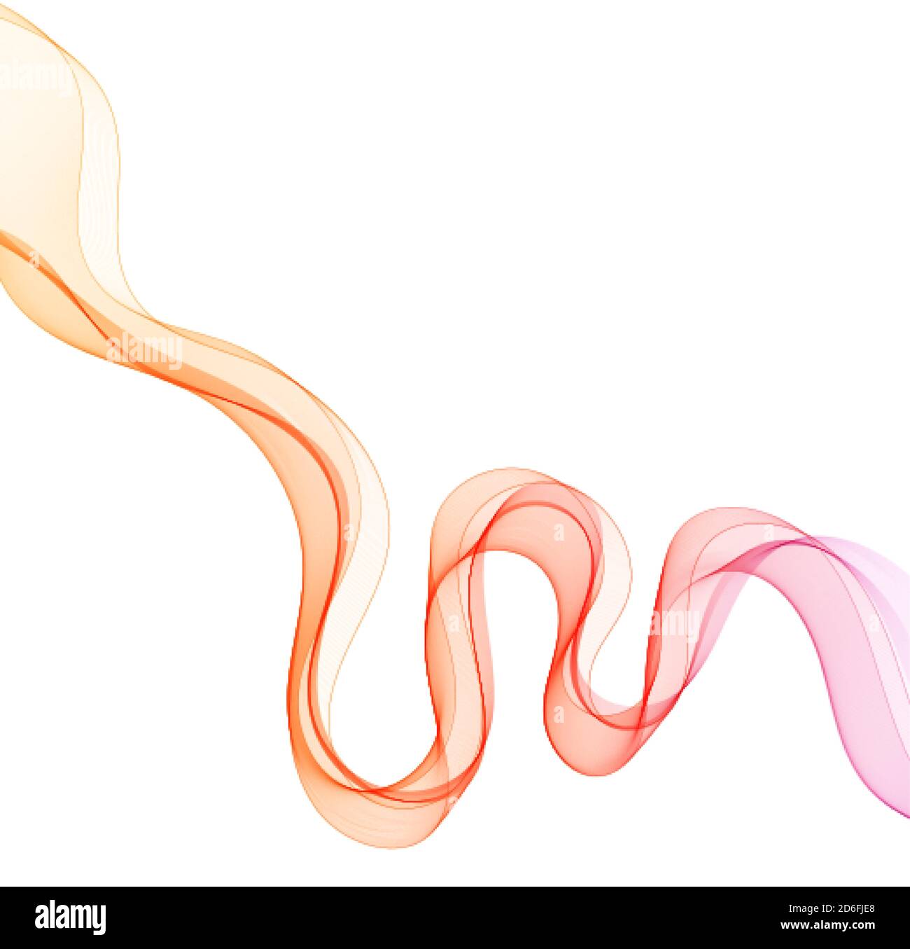 Abstract vector background. Color wave Stock Vector