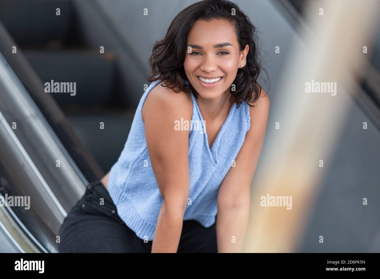 Short black hair latina hi-res stock photography and images - Alamy