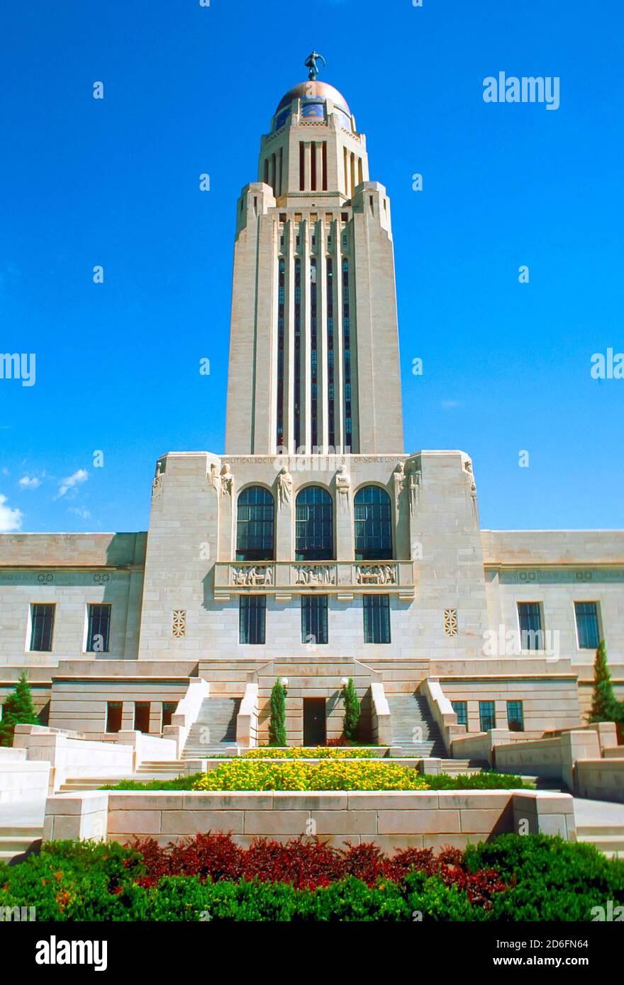 Lincoln Nebraska State Capitol Building Stock Photo - Alamy