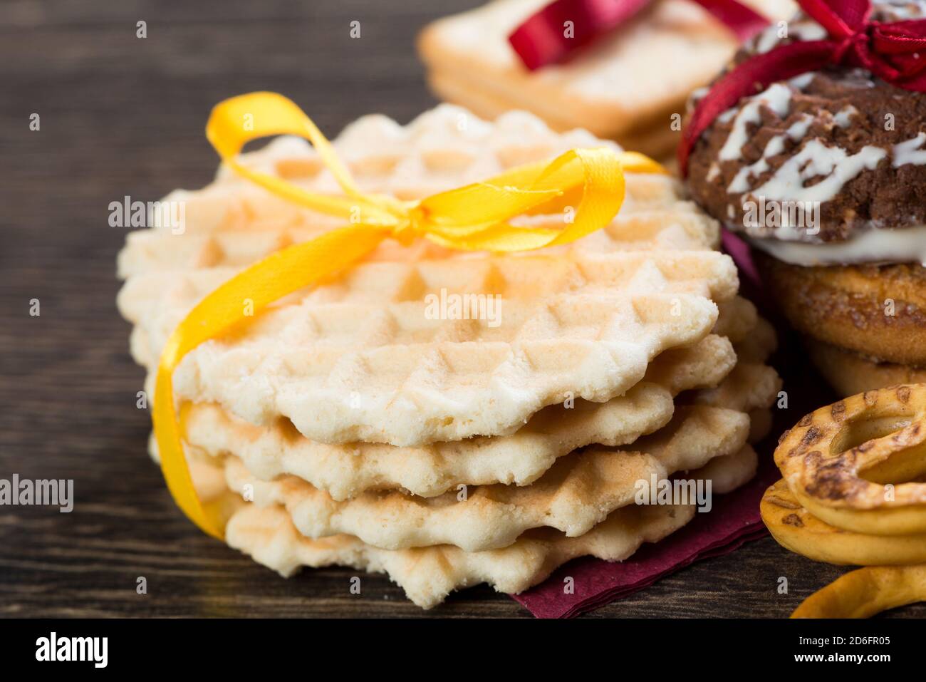 Sweets for coffee break Stock Photo - Alamy