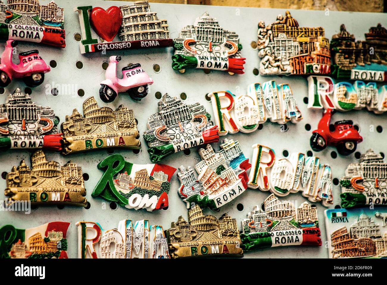 Closeup of decorative item sold in a souvenir shop for tourist in the