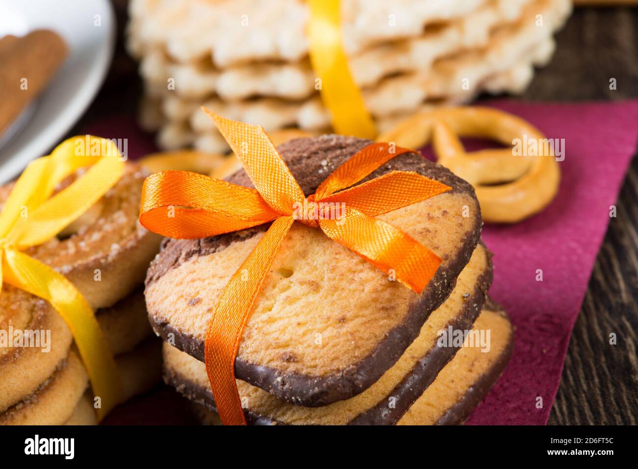 Sweets for coffee break Stock Photo - Alamy