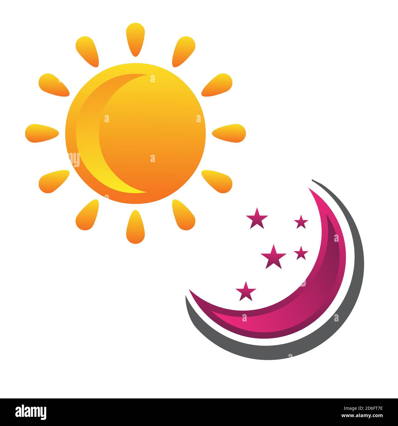 Rays Crescent Sun And Moon Logo Design Vector Graphic Concept Illustrations Stock Vector Image Art Alamy Rays Crescent Sun And Moon Logo Design Vector Graphic Concept Illustrations Stock Vector Image Art Alamy