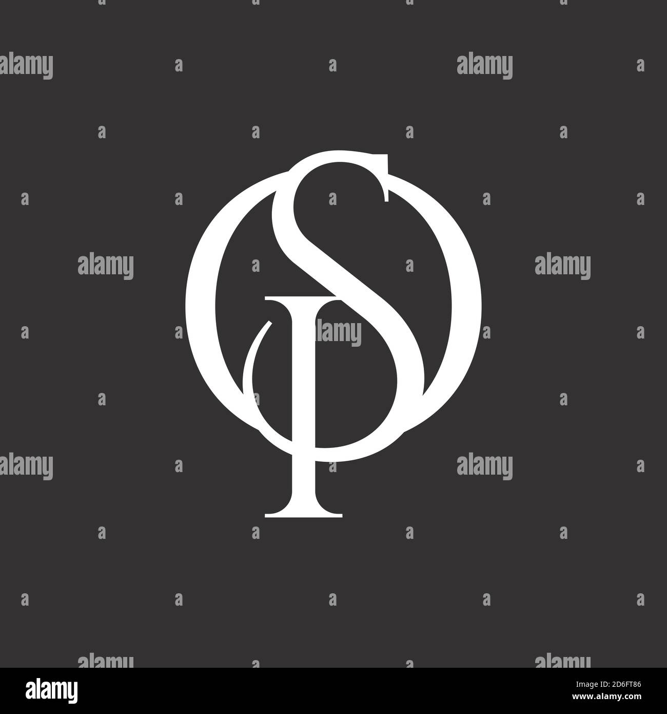 Initial letter sp Stock Vector Images - Alamy