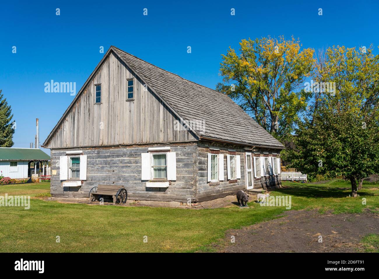 The Thresherman's Museum near Winkler, Manitoba, Canada Stock Photo Alamy