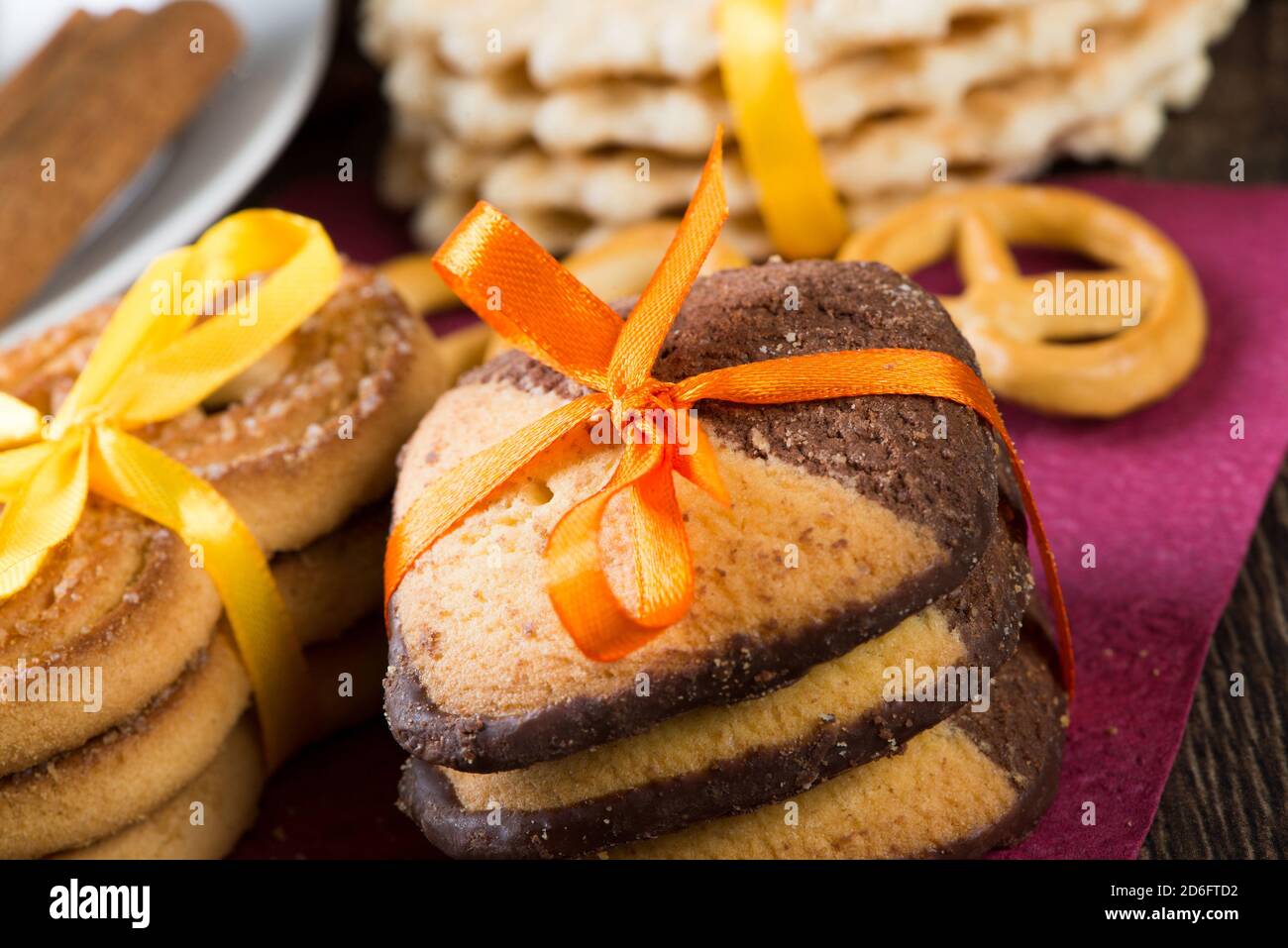 Sweets for coffee break Stock Photo - Alamy
