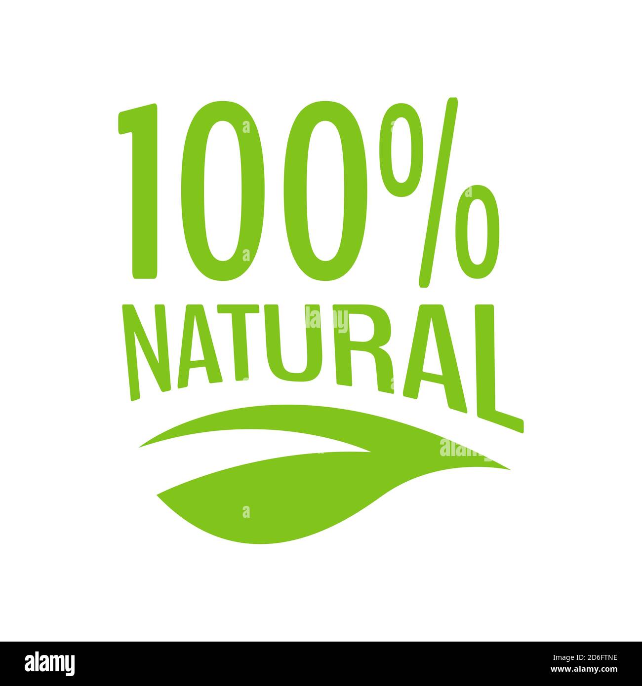 100% percent natural logo design healty food stamp vector illustrations Stock Vector