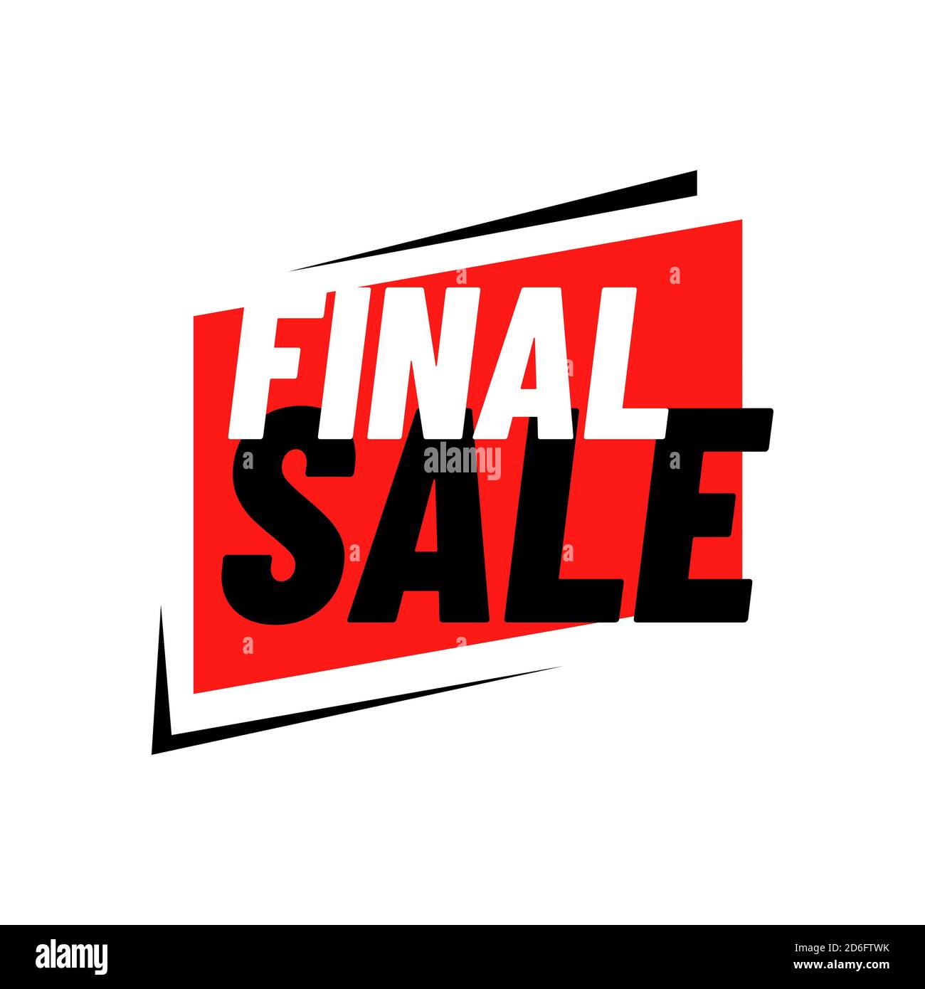 Final Sale Logo Sign Banner Special Offer Promotion Vector Illustration Final Sale Logo Sign Banner Special Offer Promotion Vector Illustration 2D6FTWK