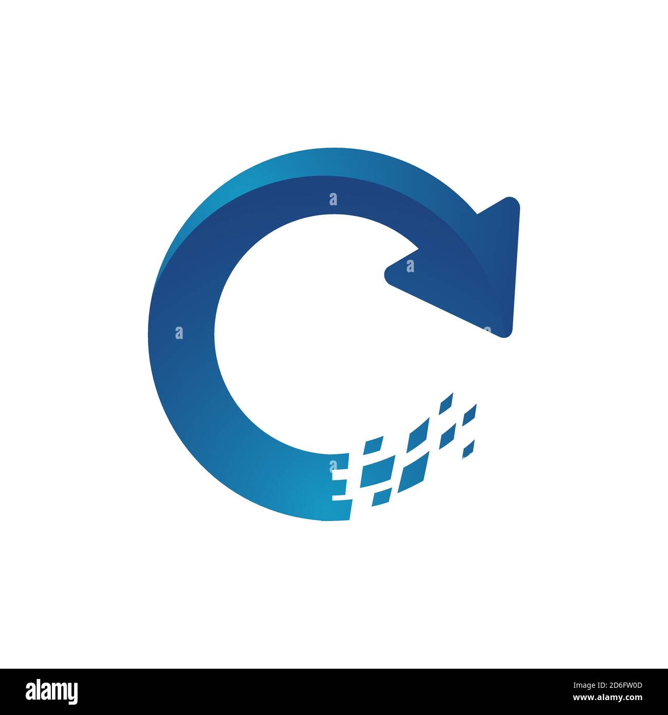 reload logo design vector stylish loading icon circular Arrow Symbol  illustrations Stock Vector