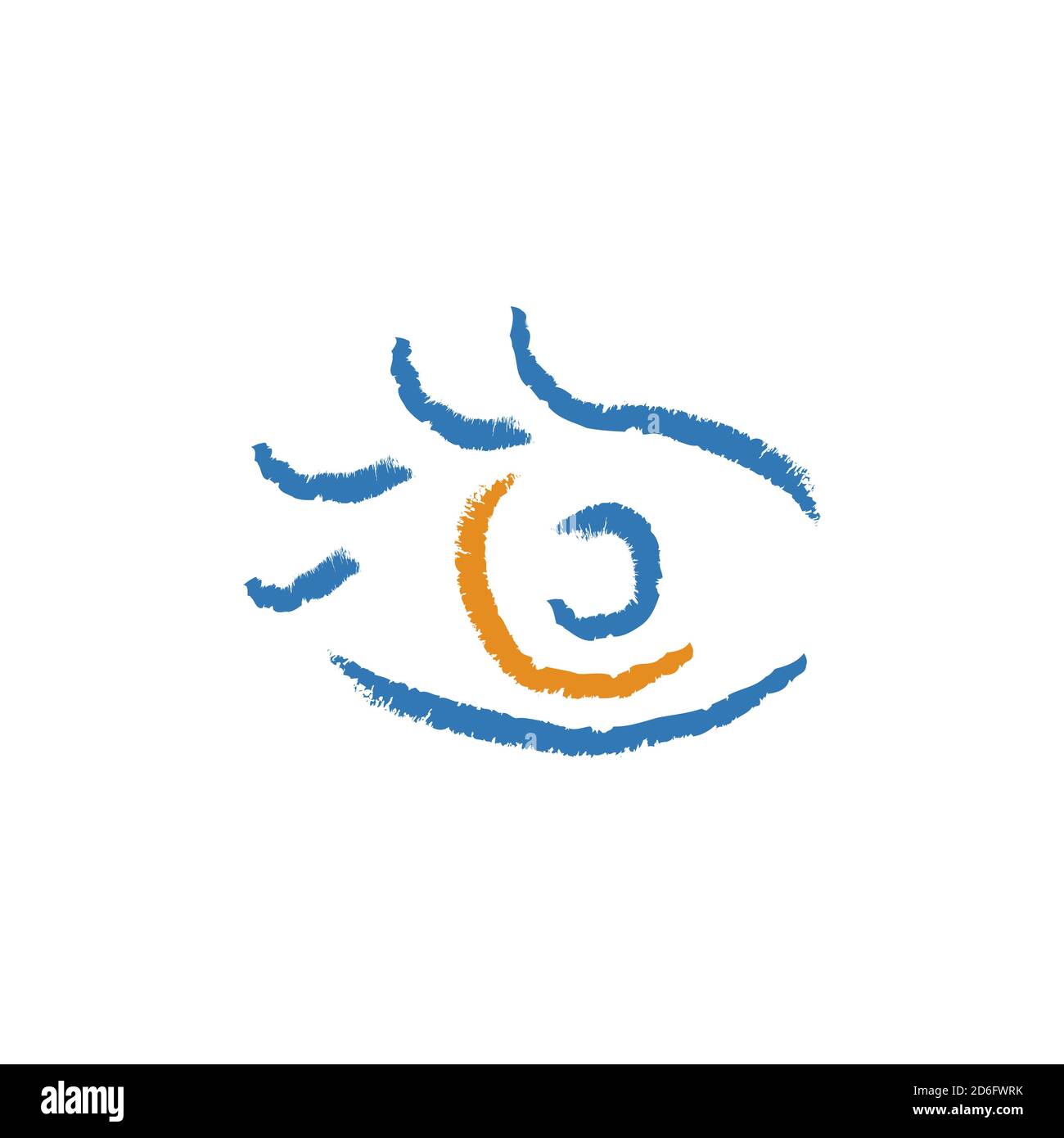 Ophthalmologist Optical Eyes Logo design vector symbol concept idea Stock Vector