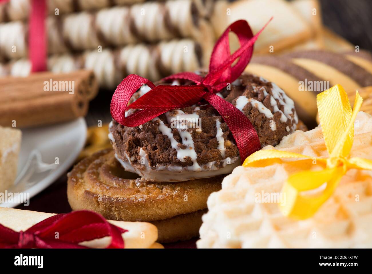 Sweets for coffee break Stock Photo - Alamy